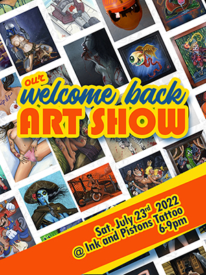 Our WELCOME BACK art show!